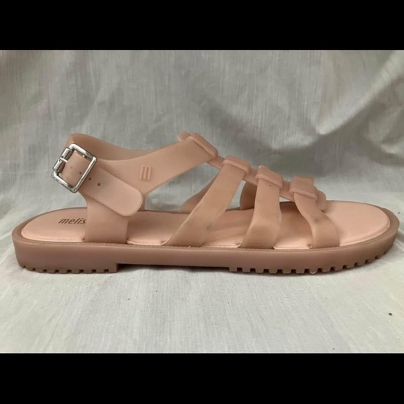 Jelly sandals women’s size 10 vegan eco friendly , zero carbon manufactured - Picture 3 of 9